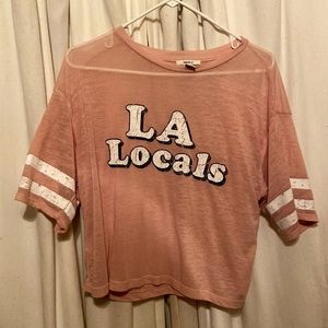 F21 LA Locals Crop Top